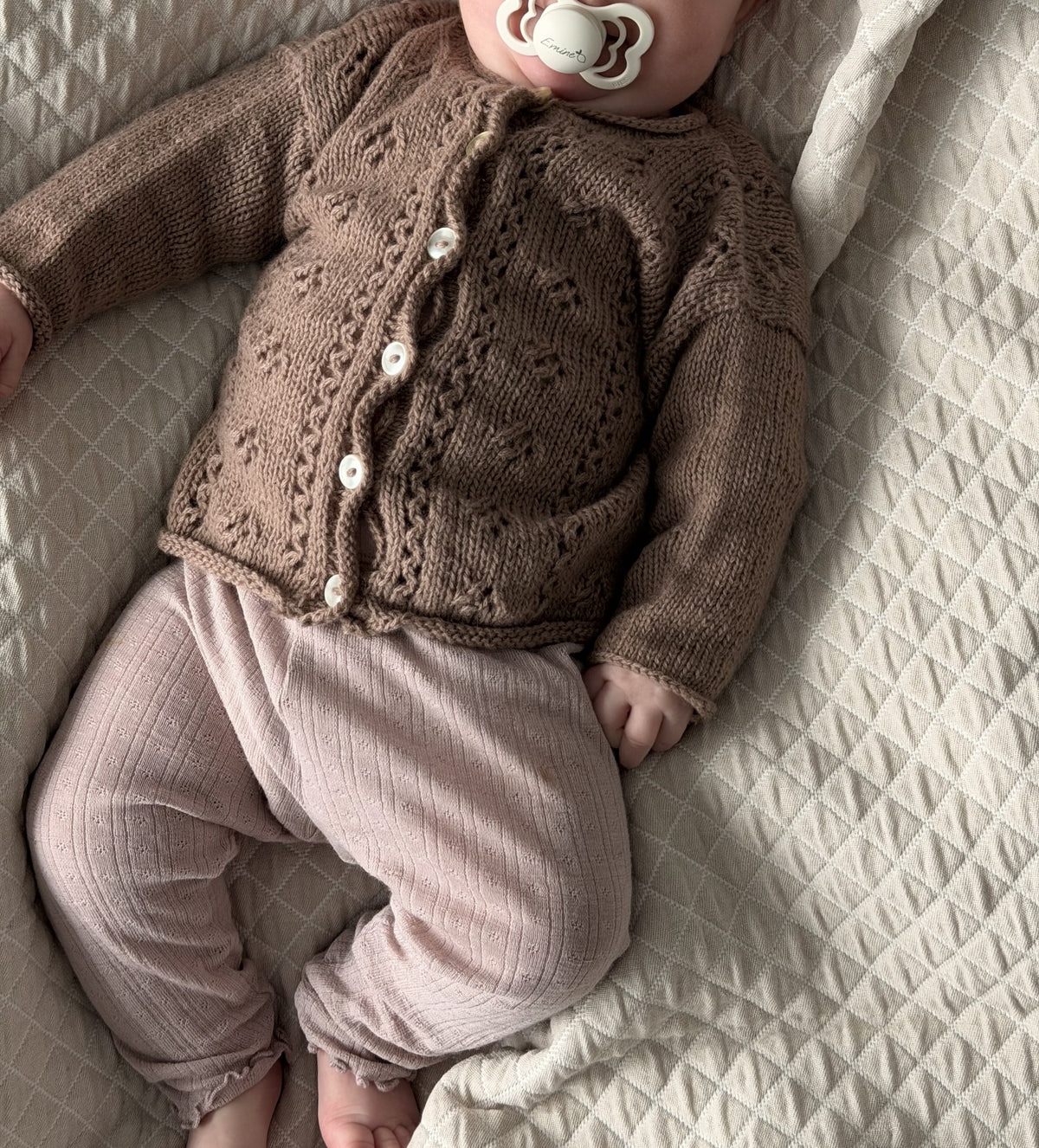 Pointelle Cardigan