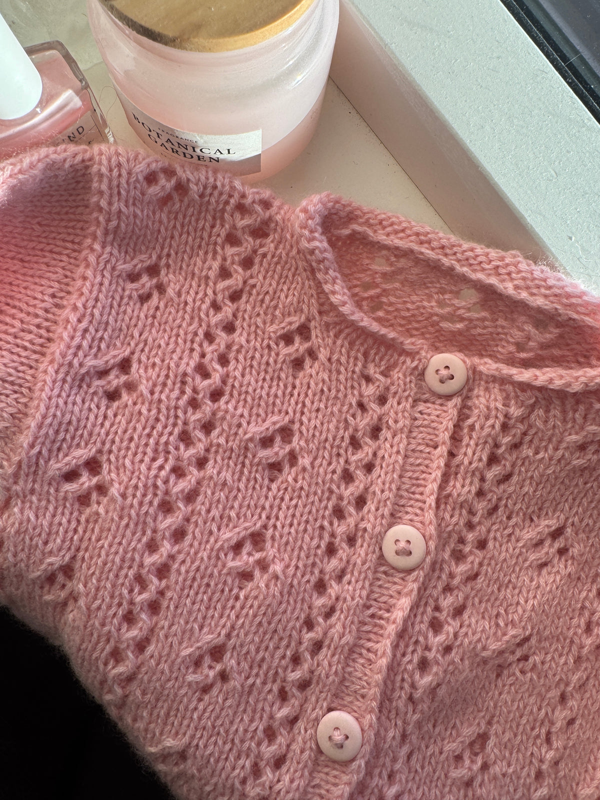 Pointelle Cardigan