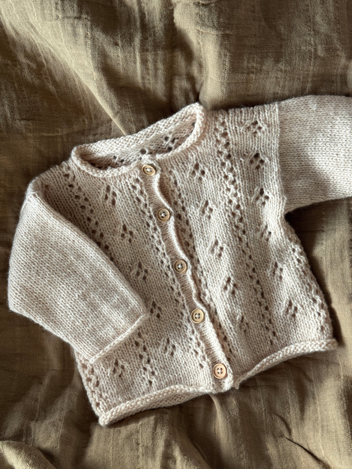 Pointelle Cardigan