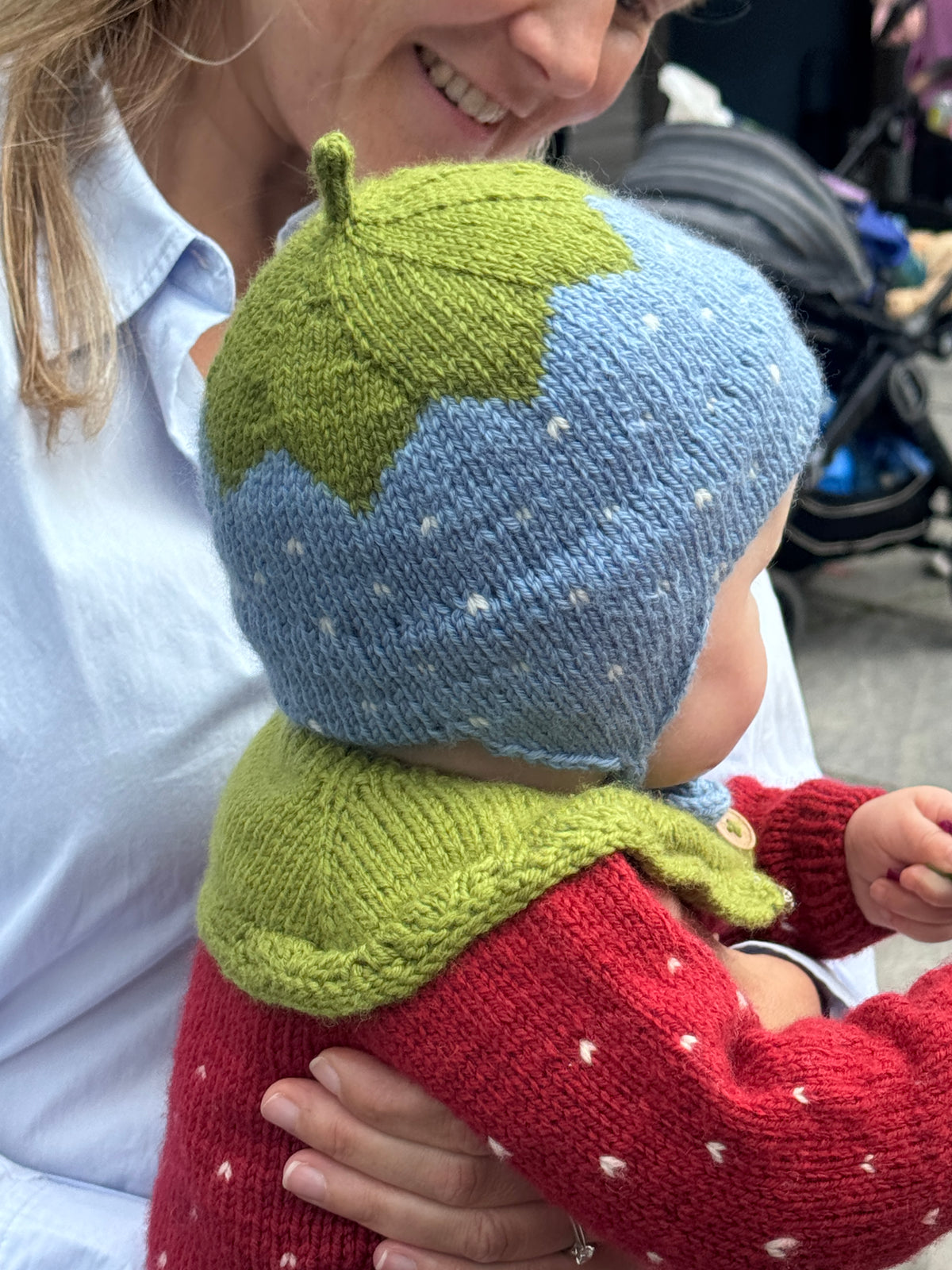 Jordbær Cardigan