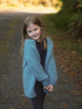 Kastanje cardigan mini