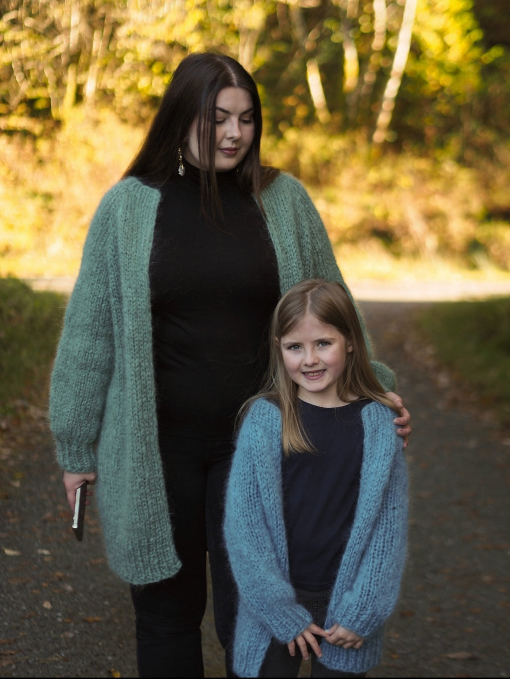 Kastanje cardigan
